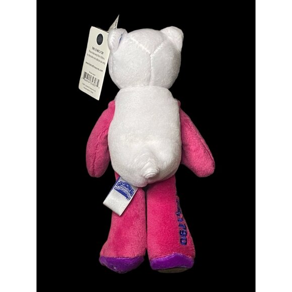 2001 Limited Treasures Rhode Island State Quarter Coin Bean Bear Plush - Picture 3 of 4